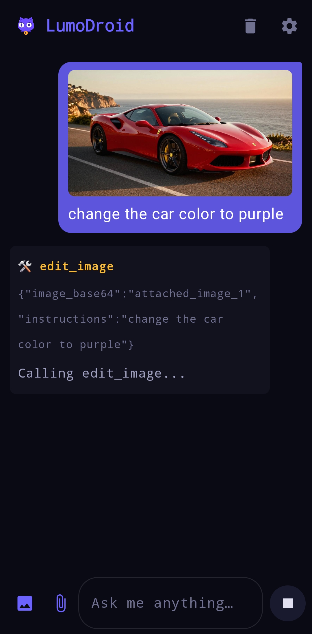 LumoDroid screenshot