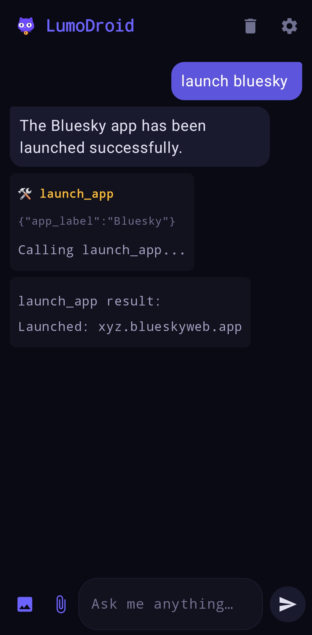 LumoDroid screenshot